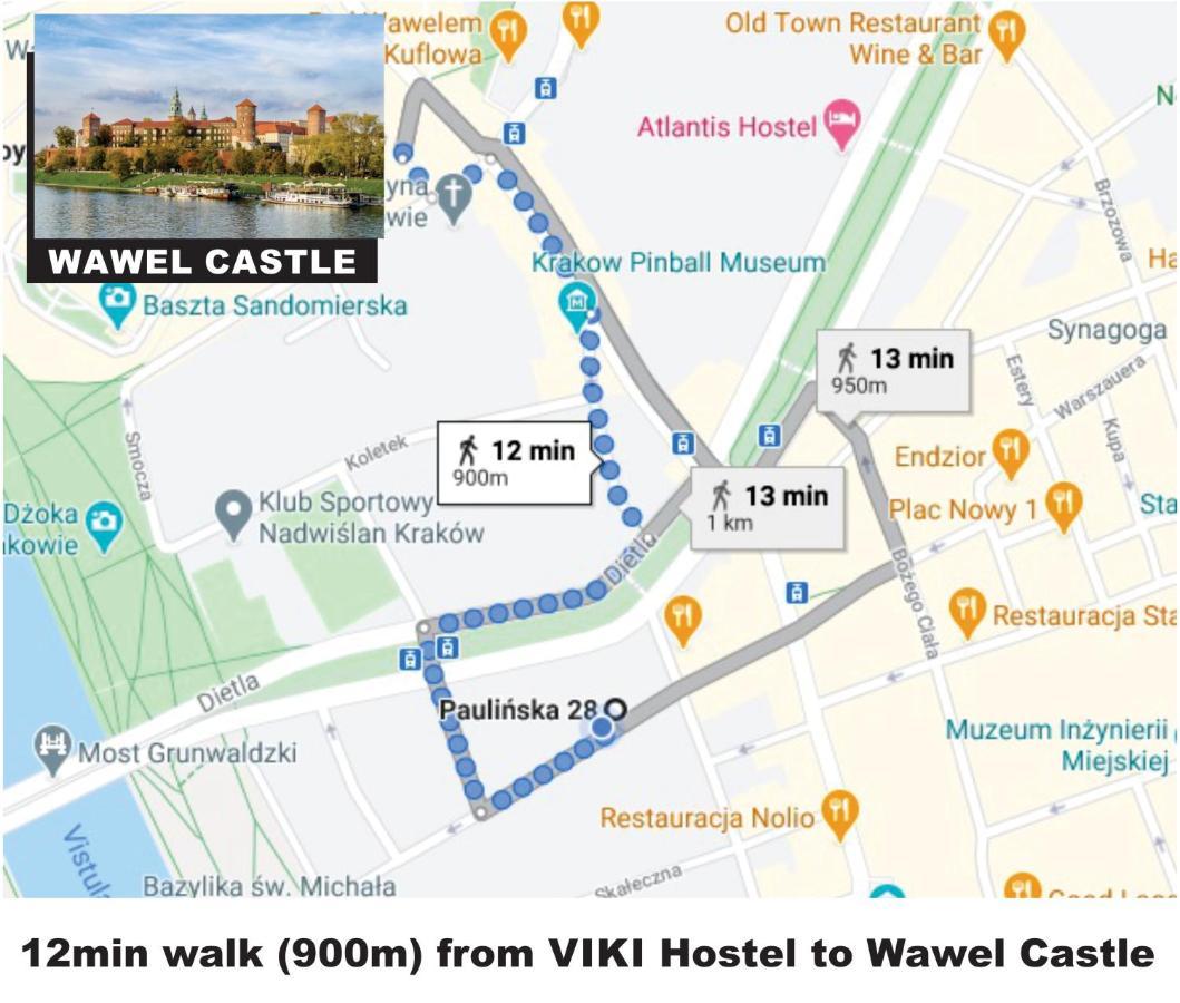 Viki Kazimierz Hostel Krakow Exterior photo